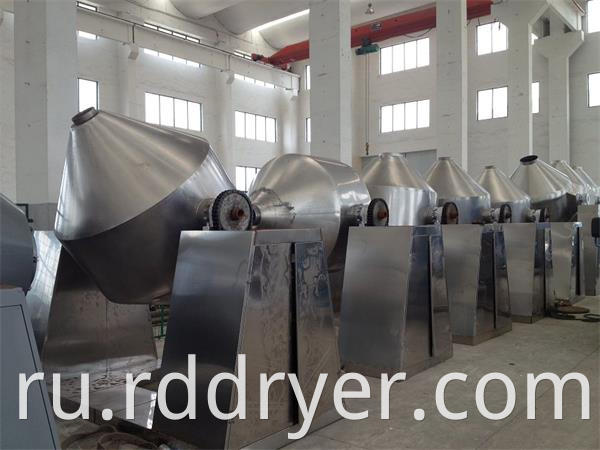 Vacuum Rotary Drying Machine with Double Cone